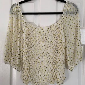 Boho floral top